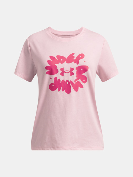 Under Armour Maglietta Under Armour UA Bubble Wordmark SS Donna