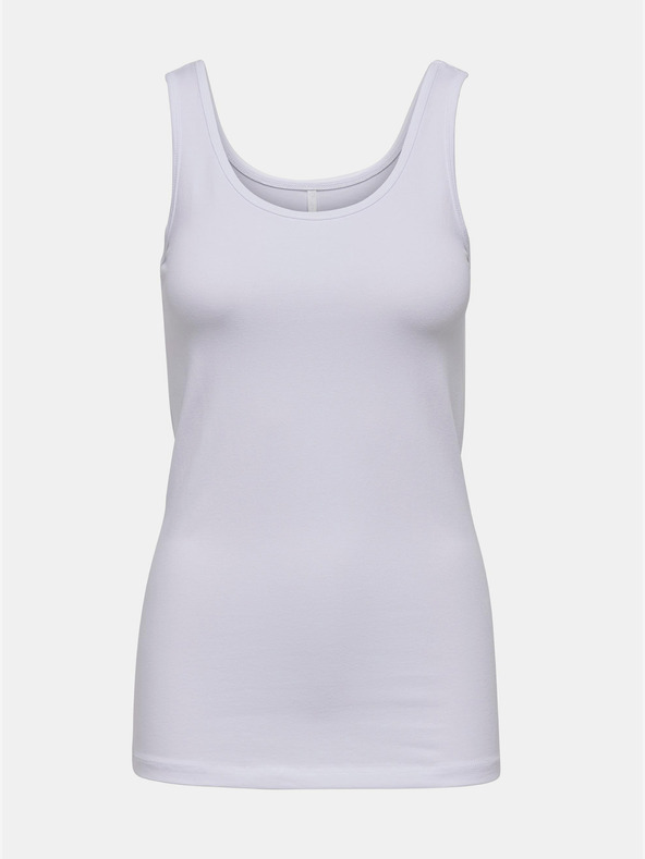 ONLY Canotta basic bianca da donna ONLY Live Love