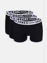 Jack & Jones Set di tre boxer Jack & Jones Sense da uomo neri