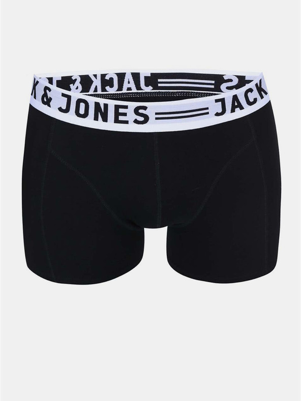 Jack & Jones Set di tre boxer Jack & Jones Sense da uomo neri
