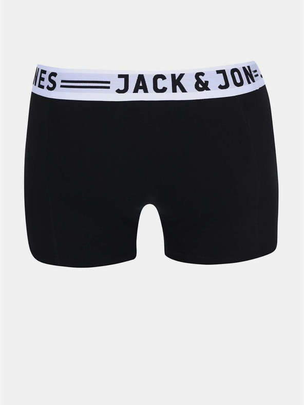 Jack & Jones Set di tre boxer Jack & Jones Sense da uomo neri