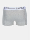 Jack & Jones Set di tre boxer Jack & Jones Sense da uomo in bianco, nero e grigio