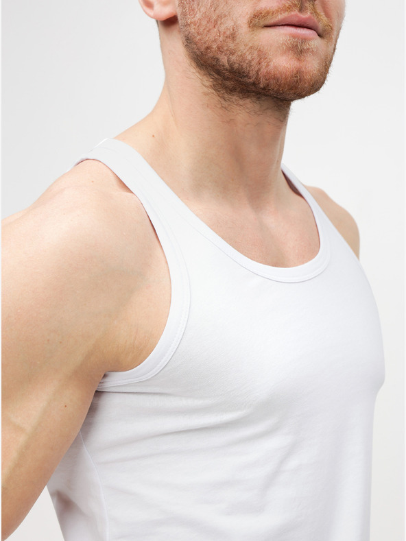 Jack & Jones Canotta basic bianca da uomo Jack & Jones