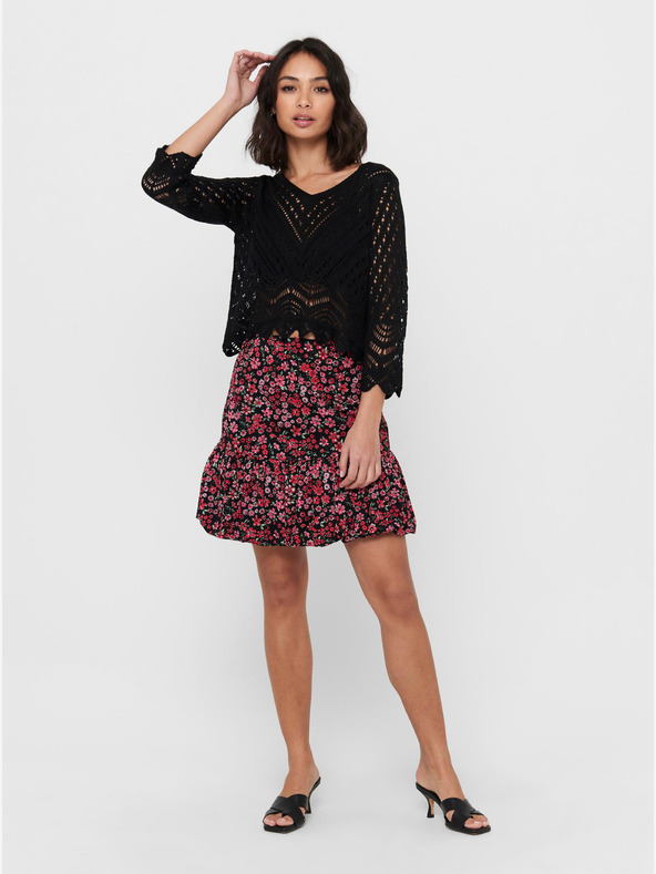 Jacqueline de Yong Maglione corto nero JDY-New Sun