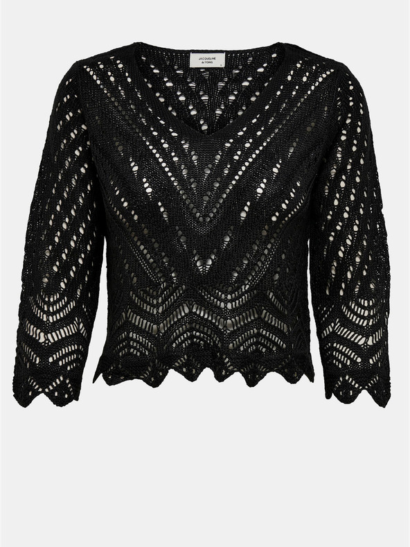 Jacqueline de Yong Maglione corto nero JDY-New Sun