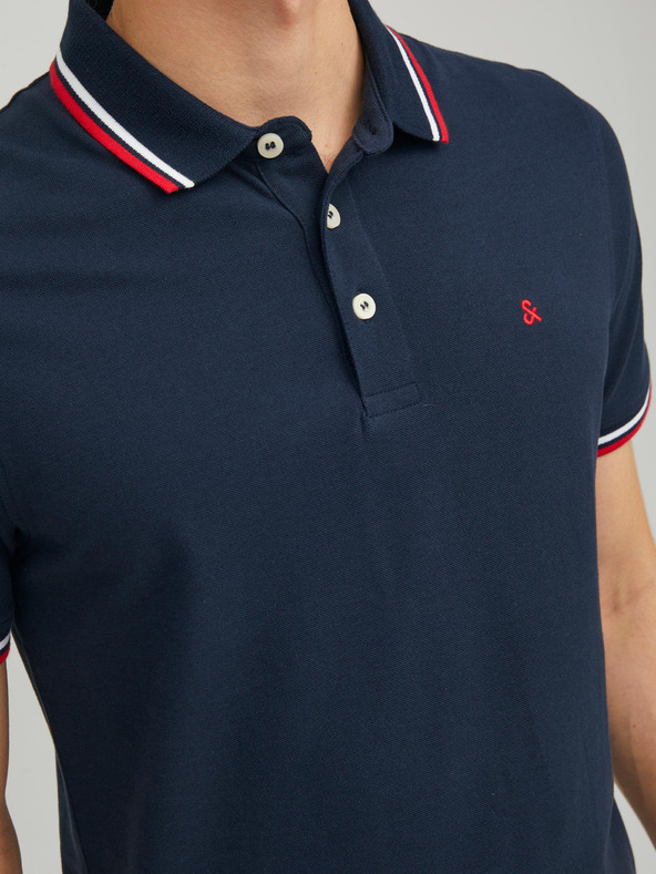 Jack & Jones Polo blu scuro Jack & Jones Paulos