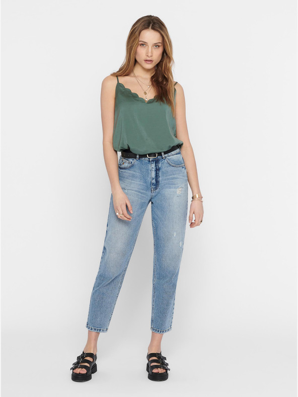 ONLY Canotta verde ONLY Debbie