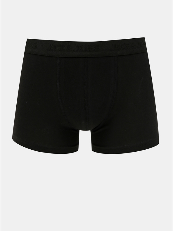 Jack & Jones Set di cinque boxer neri Jack & Jones Tone