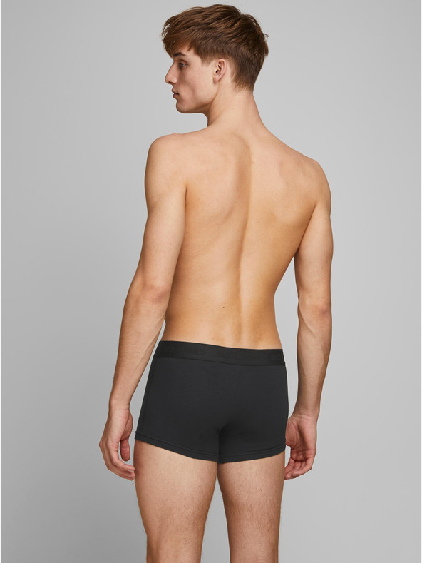 Jack & Jones Set di cinque boxer neri Jack & Jones Tone