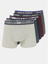 Jack & Jones Set di cinque boxer verdi e grigi Jack & Jones Oliver