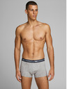 Jack & Jones Set di cinque boxer verdi e grigi Jack & Jones Oliver