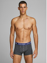 Jack & Jones Set di cinque boxer verdi e grigi Jack & Jones Oliver