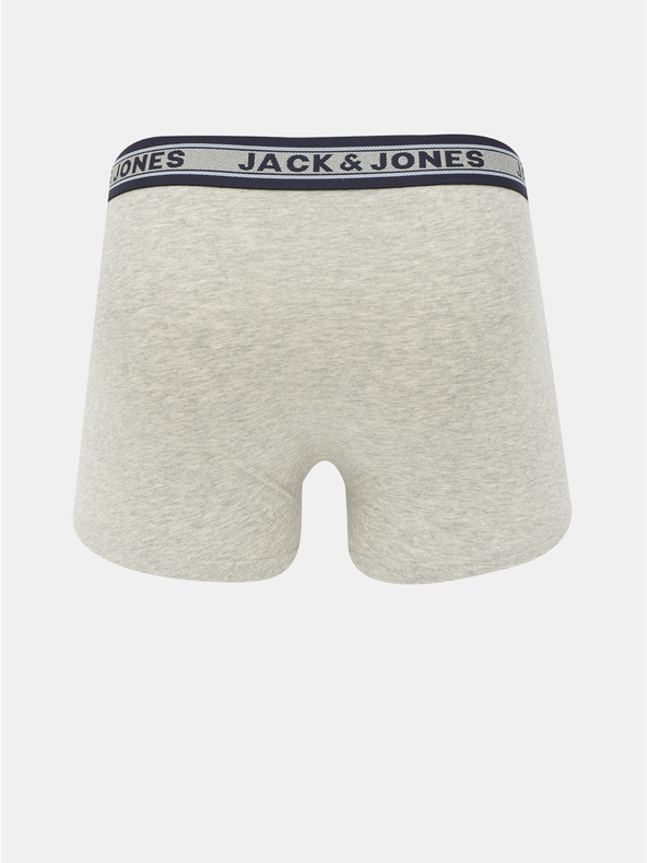 Jack & Jones Set di cinque boxer verdi e grigi Jack & Jones Oliver