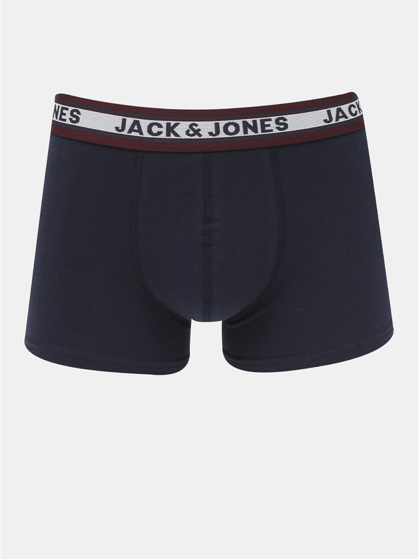 Jack & Jones Set di cinque boxer verdi e grigi Jack & Jones Oliver