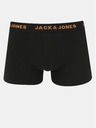 Jack & Jones Set di sette boxer neri Jack & Jones Basic