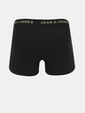 Jack & Jones Set di sette boxer neri Jack & Jones Basic