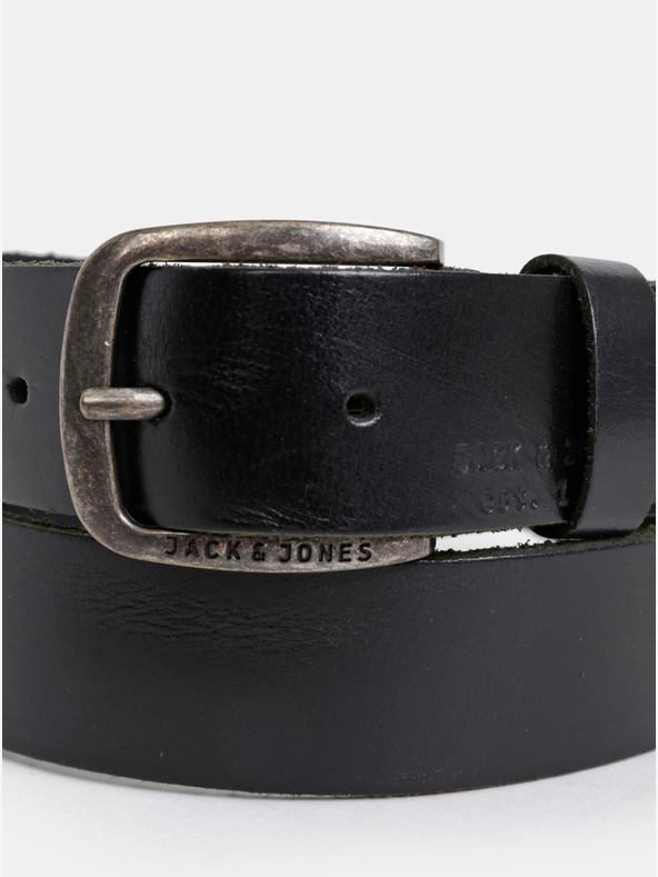 Jack & Jones Cintura Jack & Jones Paul da uomo in pelle nera