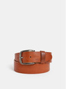Jack & Jones Cintura da uomo in pelle marrone Jack & Jones Paul