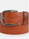 Jack & Jones Cintura da uomo in pelle marrone Jack & Jones Paul