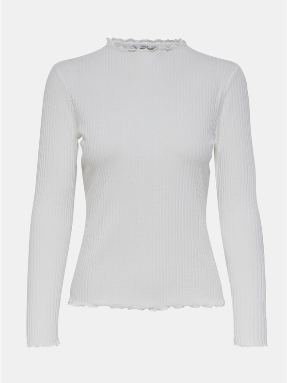 ONLY Maglietta basic crema ONLY Emma