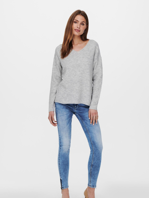 ONLY Maglione grigio chiaro ONLY Camilla