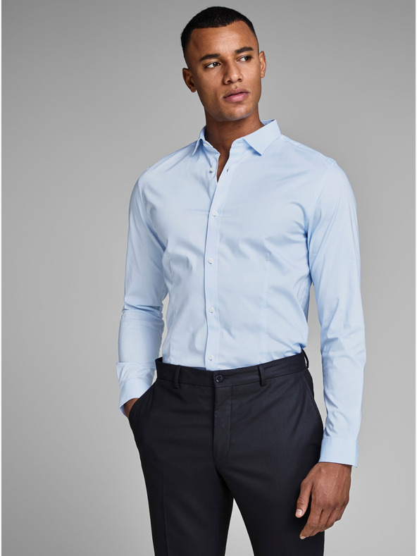 Jack & Jones Camicia formale blu chiaro da uomo Jack & Jones Parma