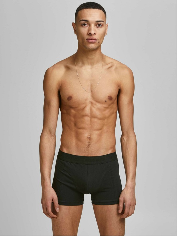 Jack & Jones Set di tre boxer neri Jack & Jones