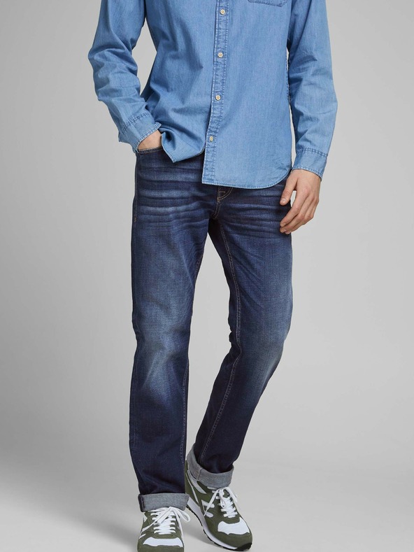 Jack & Jones Jeans slim fit blu scuro Jack & Jones Clark