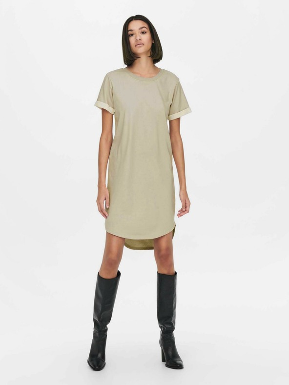 Jacqueline de Yong Abito basic beige JDY Ivy