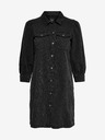 ONLY Abito camicia in denim nero ONLY Felica