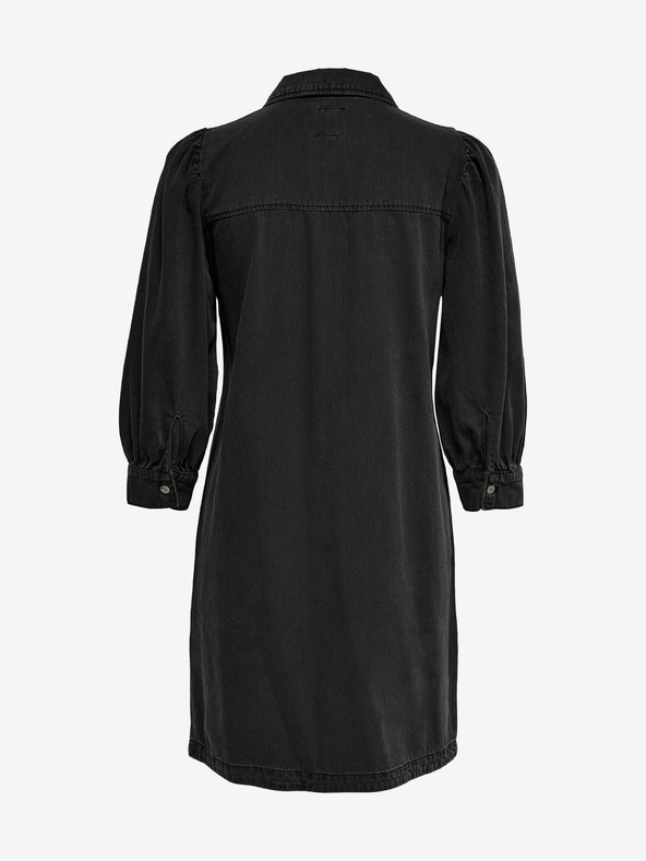 ONLY Abito camicia in denim nero ONLY Felica