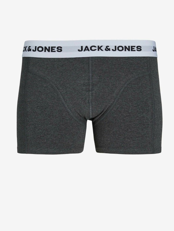 Jack & Jones Set di cinque boxer Jack & Jones nei colori cachi, blu, grigio e nero