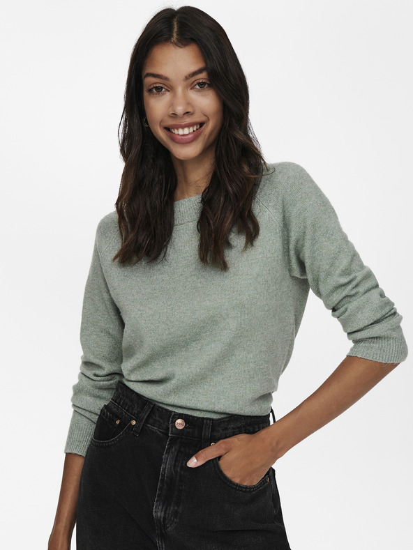 ONLY Maglione verde chiaro Basic ONLY Rica