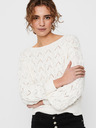 ONLY Maglione bianco a fantasia da donna SOLO Brynn