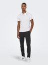 ONLY & SONS Set di due t-shirt basic da uomo in bianco ONLY & SONS