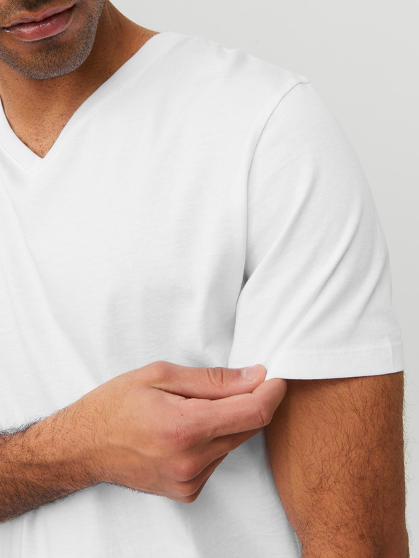 Jack & Jones Maglietta basic da uomo Jack & Jones bianca