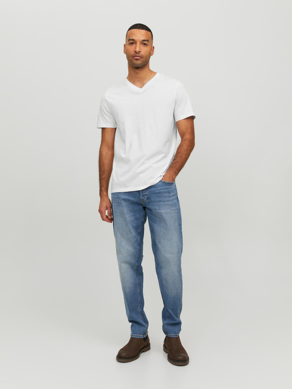 Jack & Jones Maglietta basic da uomo Jack & Jones bianca