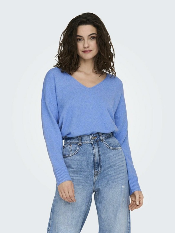 ONLY Maglione leggero da donna blu SOLO Rica