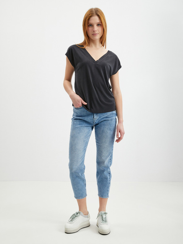 ONLY Maglietta basic nera da donna ONLY Free