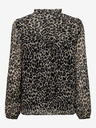 ONLY Camicetta fantasia beige e nera da donna ONLY Ditsy