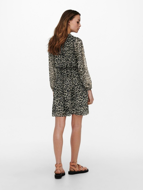 ONLY Abito beige e nero da donna a fantasia ONLY Cera