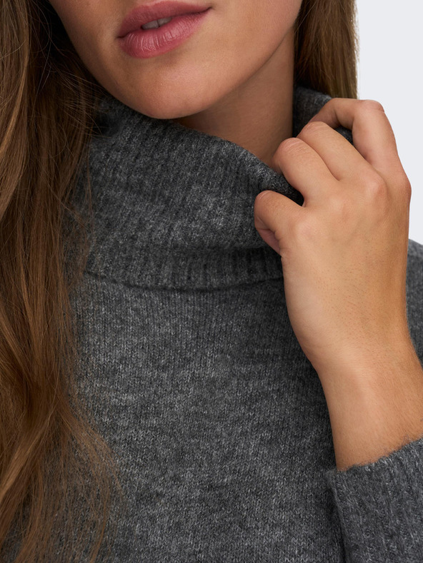 Jacqueline de Yong Maglione grigio a righe da donna JDY Elanor