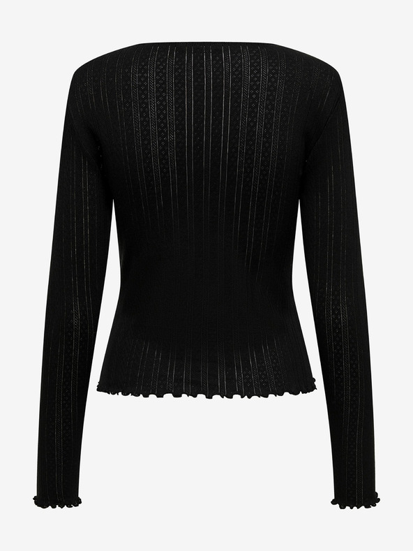 ONLY Maglietta a maniche lunghe nera da donna ONLY Carlotta