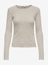 ONLY Maglietta a maniche lunghe beige da donna ONLY Carlotta