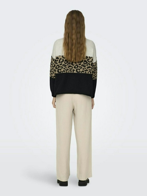 ONLY Maglione marrone a fantasia da donna ONLY Jade