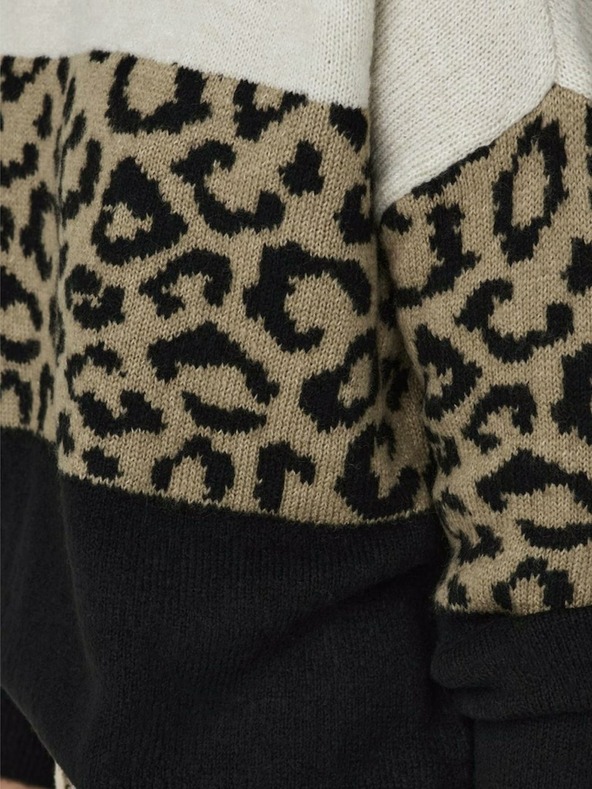 ONLY Maglione marrone a fantasia da donna ONLY Jade