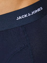 Jack & Jones Set di tre boxer da uomo in blu scuro, bordeaux e nero Jack & Jones Basic