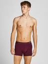 Jack & Jones Set di tre boxer da uomo in blu scuro, bordeaux e nero Jack & Jones Basic