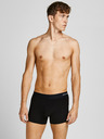 Jack & Jones Set di tre boxer da uomo in blu scuro, bordeaux e nero Jack & Jones Basic