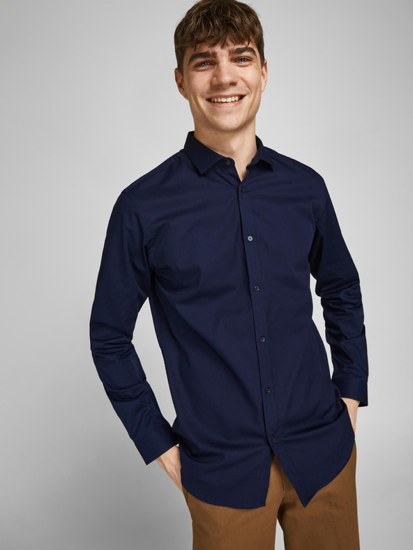 Jack & Jones Camicia Jack & Jones Lacardiff da uomo blu scuro